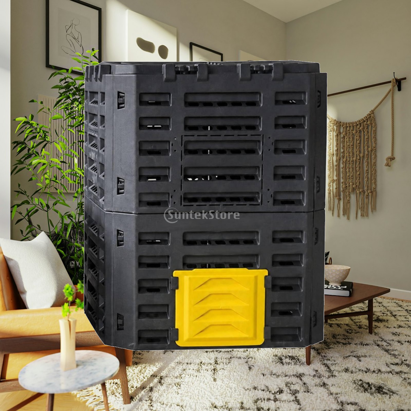 Compost Bin - Compost Container Outdoor Garden Composting Bin