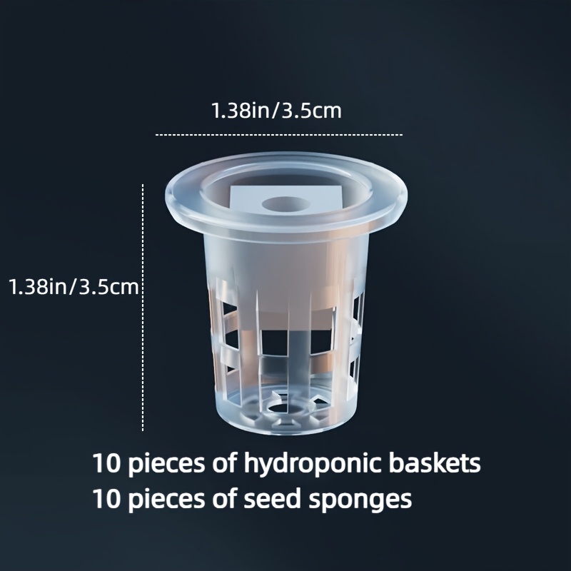 10pcs Hydroponic Seedling Bask - огляд і ціна Seed Starter Tray