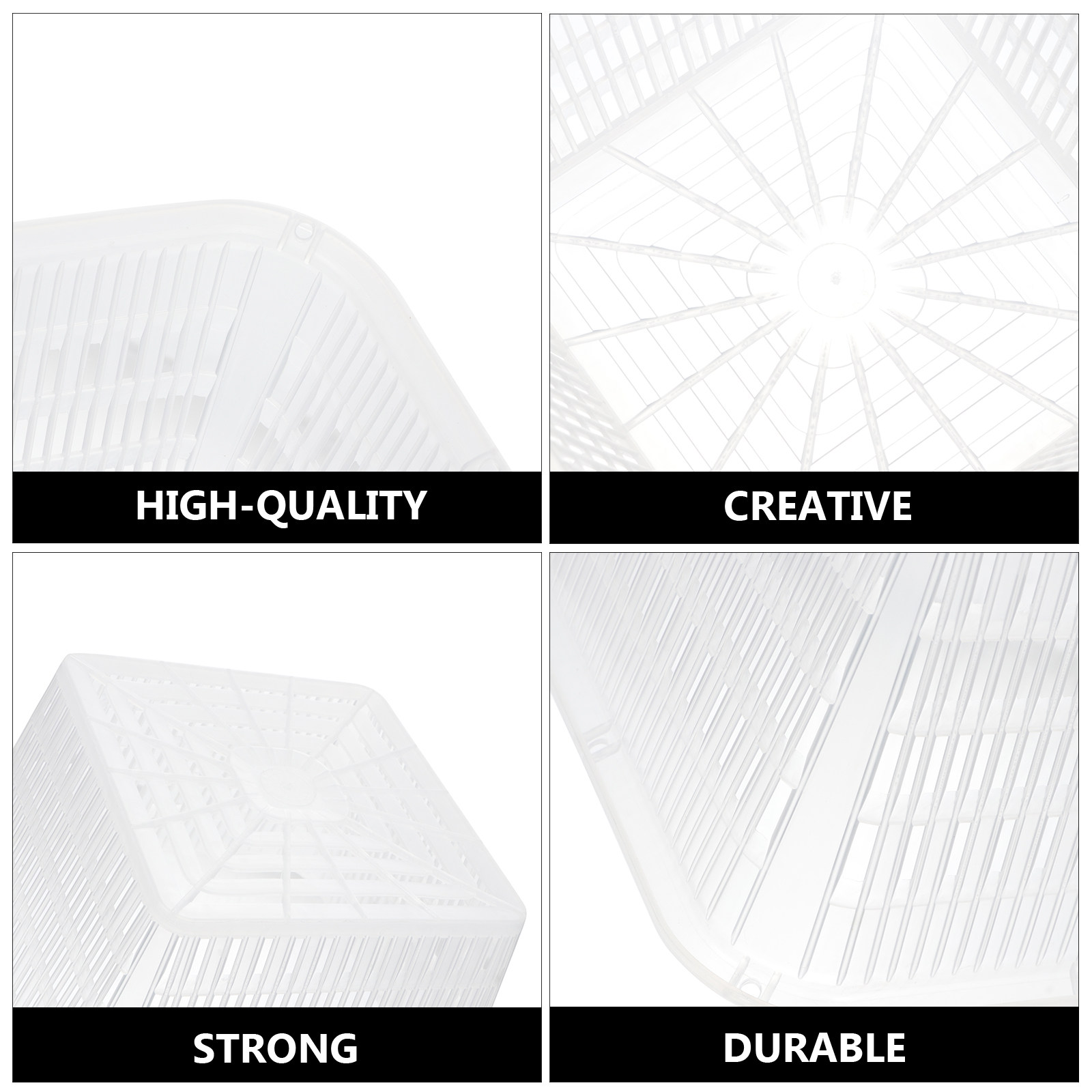 6Pcs Square Mesh Hydroponic Pl - огляд і ціна Plant Pot